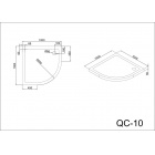   Black & White QC-10 100x100 