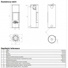 Печь-камин для дома и дачи ABX Trollvik