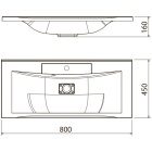 Набор мебели Edelform Forte 80