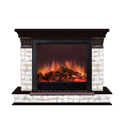 Камин для дома и дачи Glenrich Панорама Sh 33BL Алтай дуб 46 - купить по специальной цене в интернет-магазине "Уют в доме"