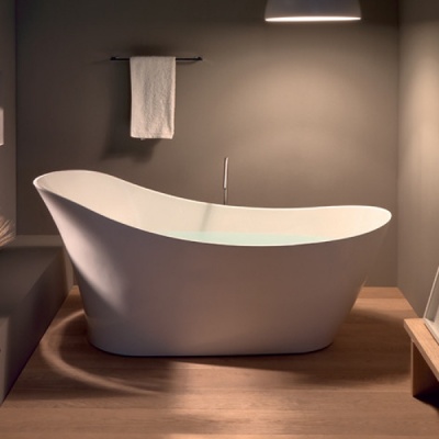Овальная акриловая ванна Kerasan Waldorf (белый) - купить по специальной цене в интернет-магазине "Уют в доме"