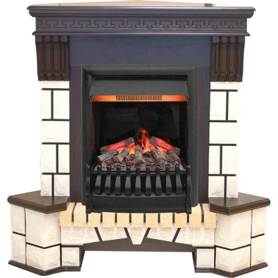      Real Flame Stone Corner   3D Oregan -      - "  "