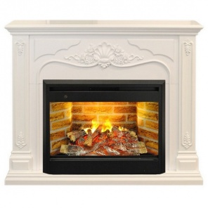 Камин для дома и дачи Real Flame Victoria 26 с очагом 3D Prometheus 26