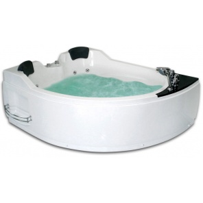 Асимметричная ванна с гидромассажем Gemy G9086 B