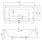    Besco Quadro 155x70 