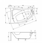     Besco Rima L 150x95 