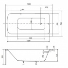    Besco Talia 140x70 