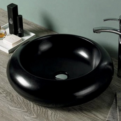 Раковина круглая Melana 7031AMB черный матовый - купить по специальной цене в интернет-магазине "Уют в доме"