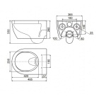 ��������� ������ EXCELLENT Doto P-Rim CEAX.1404.485.WH