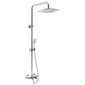 Душевая стойка EXCELLENT Rain Altar White