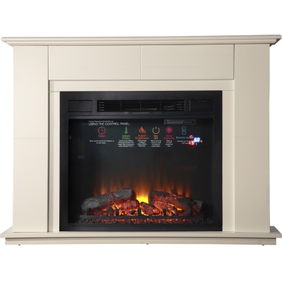      InterFlame Blanc   Panoramic 28 -      - "  "