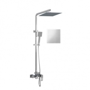 Душевая стойка Bennberg 160919 Chrome white