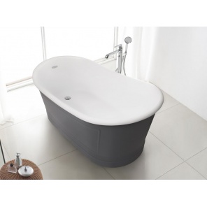 Овальная акриловая ванна BelBagno BB32-CF36