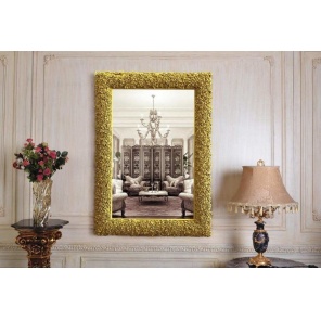 Зеркало Boheme Rose, золото 85х110 см