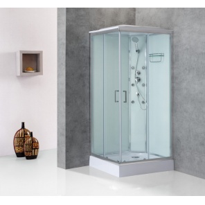 Душевая кабина BelBagno UNO-CAB-A-2-80-C-Cr-TOP