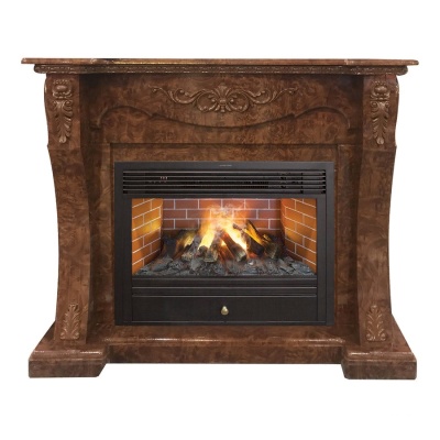 Камин для дома и дачи Real Flame Olivia AO с очагом 3D Novara - купить по специальной цене в интернет-магазине "Уют в доме"