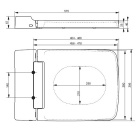    TOTO SG TC501CVK#W