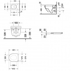       Duravit Starck 3 42250900A1 (222509+006389)