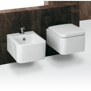 Унитаз подвесной SIMAS Flow FL63bi+FL28bi/cr+F85