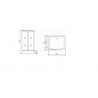 Душевая кабина Timo T-8815 F