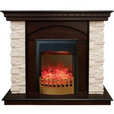 Камин для дома и дачи Real Flame Elford AO с очагом Rimini - купить по специальной цене в интернет-магазине "Уют в доме"