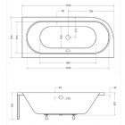   Besco Avita 150x75 P