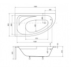   Besco Cornea 140x80 L  