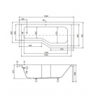   Besco Integra 150x75 P