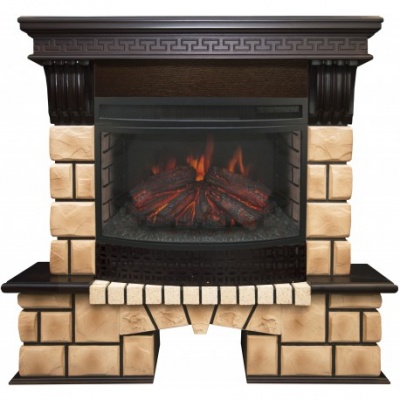      Real Flame Stone Brick   Firefield 25 S IR -      - "  "