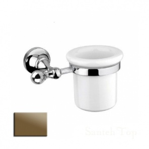 Стакан для зубных щеток BelBagno Olimp-TUM-02-M бронза