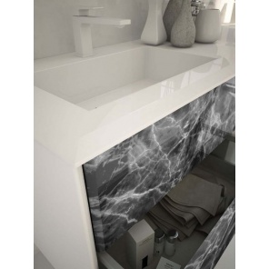 Раковина Cezares Bellagio 50216 Bianco opaco, 176x46x1,6