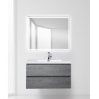     BelBagno Luce Stucco Cemento 100