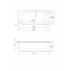      BelBagno METAURO CORNER-180-SCR-R