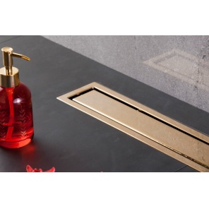 Душевой поддон BelBagno Pestan Confluo Premium Line 450 Gold