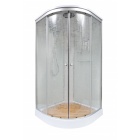 Угловая душевая кабина Deto ЕМ1510 с электрикой