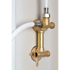 Угловая душевая кабина Deto ЕМ1510 с электрикой