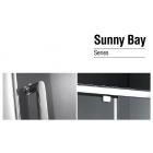 Прямоугольный душевой уголок Gemy Sunny Bay S28191C-A90
