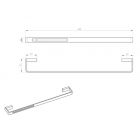 Держатель для полотенца Boheme Q 10942-CR