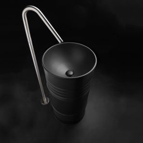 Раковина круглая Kerasan Artwork Barrel 4742K31