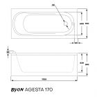   Byon Agesta 170x70