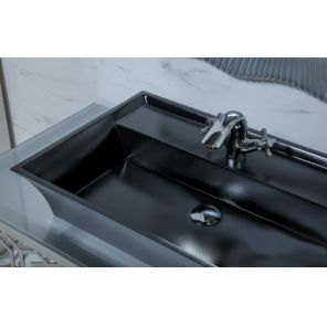 Раковина Boheme Neoart 67х46 черная