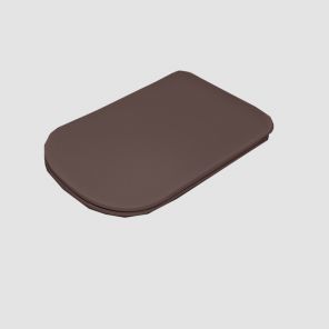 Сиденье для унитаза Kerasan Tribeca Slim 519175 Borgogna matt