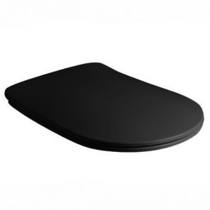 Сиденье для унитаза Kerasan Tribeca Slim 519131 черный матовый