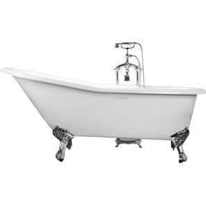 Чугунная ванна Elegansa Schale Iron Feet chrome