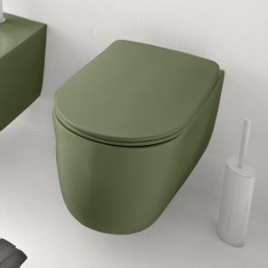 Унитаз подвесной Kerasan Nolita 55х35 см Verde