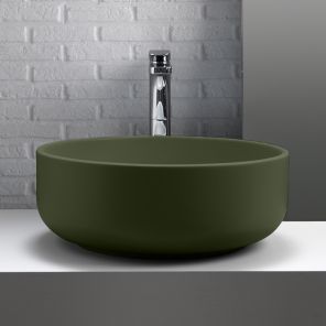 Раковина круглая Kerasan Ciotola 430211 Verde muschio