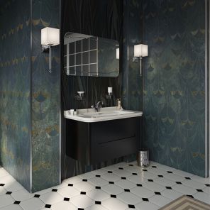 Тумба под раковину Kerasan Waldorf 925531 Nero matt