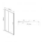 Душевая дверь Vincea Garda VDS-1G120CH