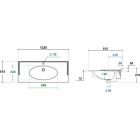    Berloni Bagno Quadra Vintage LAVQAVINCXR58100/SUVBS2C120C/100/SHA.CL