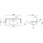    Berloni Bagno Quadra Vintage LAVQAVINCXR58129/SUVBS2C120C/129/SHALAO.129